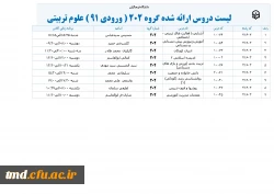 دروس گروه 202