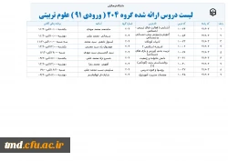 دروس گروه204