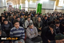 حضور دانشجویان در نماز جمعه نیشابور