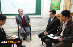 مصاحبه دانشجویان با دکتر مهر محمدی