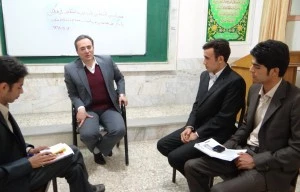 مصاحبه دانشجویان با دکتر مهر محمدی