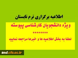 ترم تابستانی