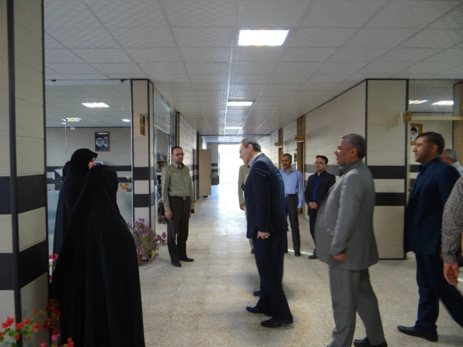 بازدید دکتر مهر محمدی از مرکز آموزش عالی دانشور