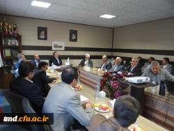 بازدید دکتر مهر محمدی از مرکز آموزش عالی دانشور