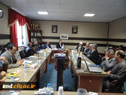 بازدید دکتر مهر محمدی از مرکز آموزش عالی دانشور