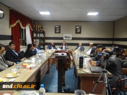 بازدید دکتر مهر محمدی از مرکز آموزش عالی دانشور