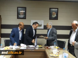 بازدید دکتر مهر محمدی از مرکز آموزش عالی دانشور