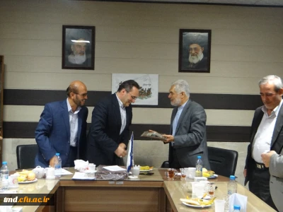 حضور ریاست محترم دانشگاه فرهنگیان جناب آقای دکتر مهر محمدی در شهرستان نیشابور و بازدید از مرکز آموزش عالی دانشور