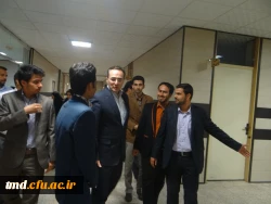 بازدید دکتر مهر محمدی از مرکز آموزش عالی دانشور