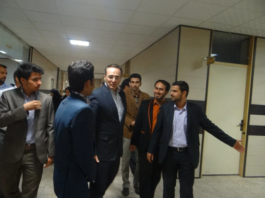 بازدید دکتر مهر محمدی از مرکز آموزش عالی دانشور