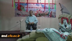 بمناسبت هفته دفاع مقدس برگزار شد 
مراسم شب خاطره با حضور سرهنگ مهدوی پور در محل مرکز آموزش عالی دانشور  2