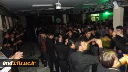 مراسم عزاداری سید و سالار شهیدان حضرت اباعبدالله الحسین با حضور دانشجویان مرکز