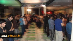 مراسم عزاداری سید و سالار شهیدان حضرت اباعبدالله الحسین با حضور دانشجویان مرکز