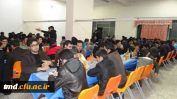 مراسم عزاداری سید و سالار شهیدان حضرت اباعبدالله الحسین با حضور دانشجویان مرکز