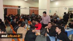 مراسم عزاداری سید و سالار شهیدان حضرت اباعبدالله الحسین با حضور دانشجویان مرکز