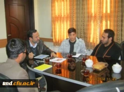 دیدار اعضای شورای صنفی رفاهی با دکتر مجتبوی