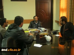 دیدار اعضای شورای صنفی رفاهی با دکتر مجتبوی