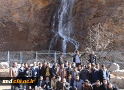 بازدید و تفریح در آبشار ییلاقی دررود