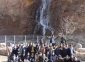 بازدید و تفریح در آبشار ییلاقی دررود