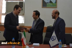 مراسم تودیع و معارفه رئیس مرکز آموزش عالی دانشور