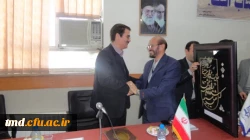 مراسم تودیع و معارفه رئیس مرکز آموزش عالی دانشور