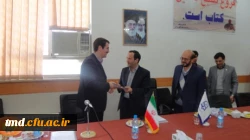 مراسم تودیع و معارفه رئیس مرکز آموزش عالی دانشور