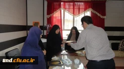 تجلیل از کارکنان خواهر دانشکده دانشور