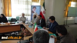 جلسه شورای فرهنگی اجتماعی دانشگاه فرهنگیان خراسان رضوی
