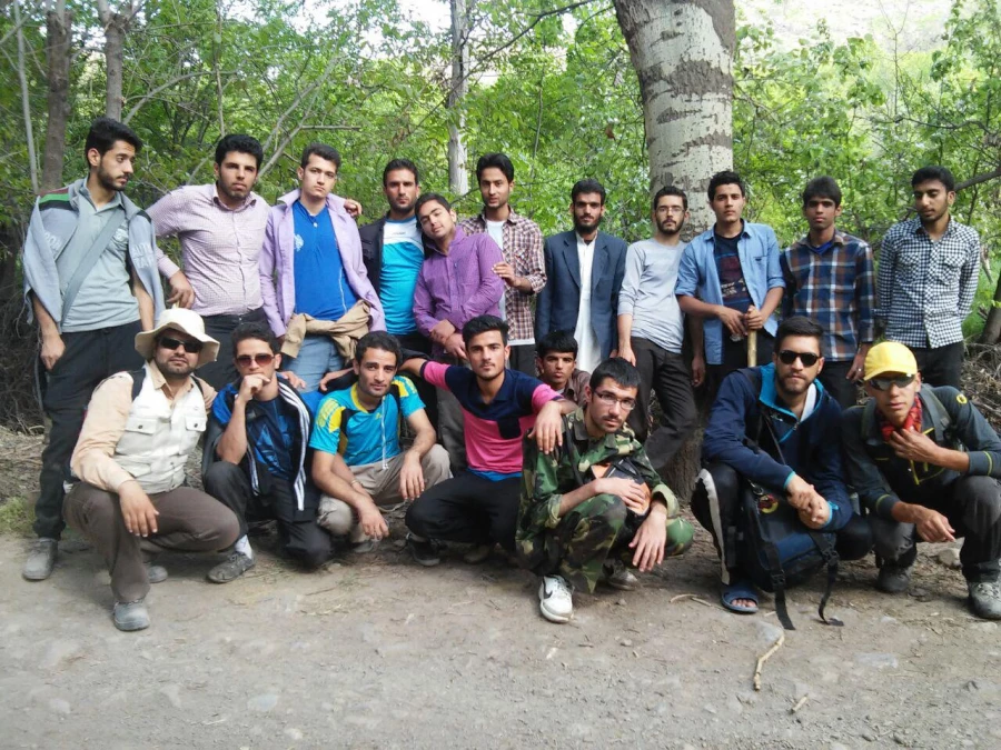 کوهپیمایی دانشجویان