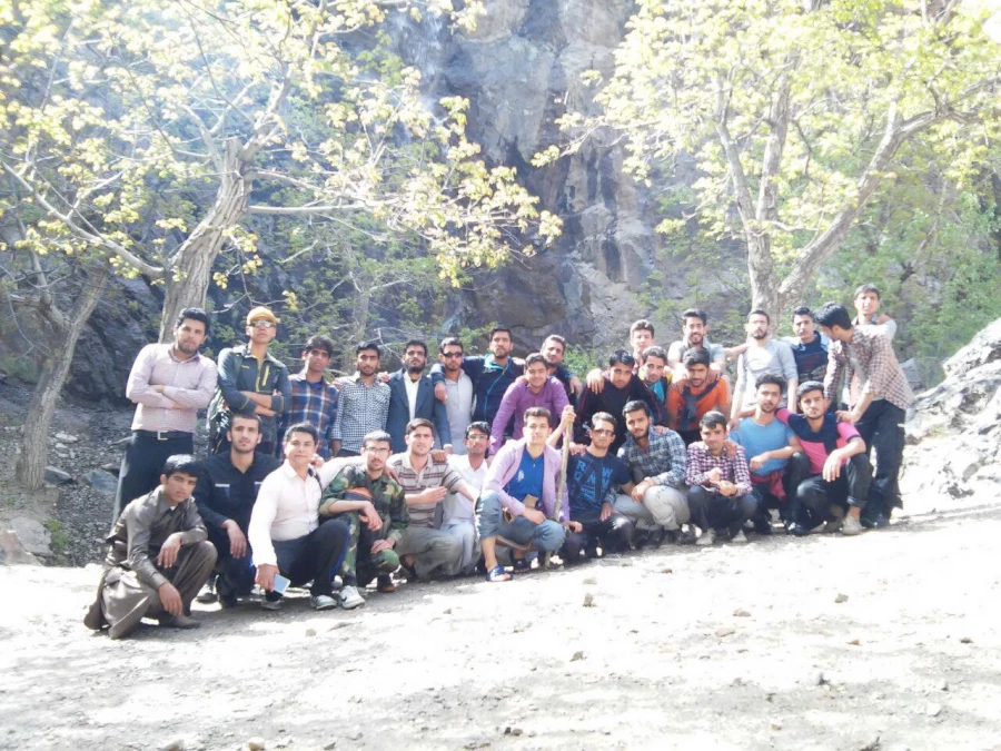 کوهپیمایی دانشجویان