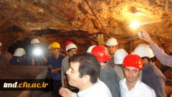 بازدید از معدن فیروزه
