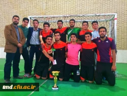 قهرمانی تیم فوستال مرکز دانشور نیشابور