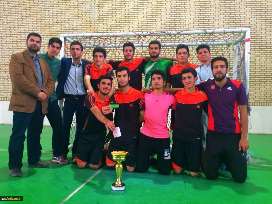 قهرمانی تیم فوستال مرکز دانشور نیشابور