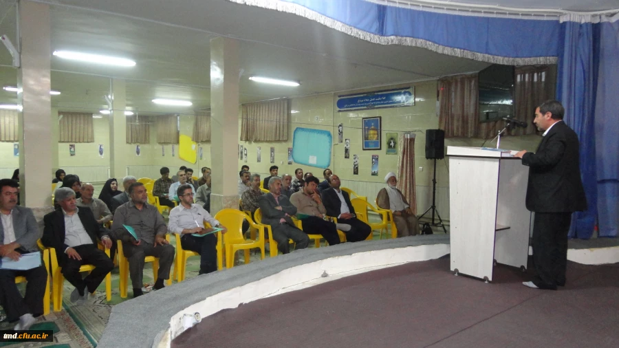 به میزبانی مرکز آموزش عالی دانشور  برگزار شد :
برگزاری جلسه بسیج اساتید دانشگاه ها و مراکز آموزش عالی شهرستان نیشابور 5