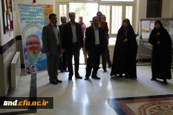 بازدید دکتر مجتبوی از مرکز دانشور نیشابور