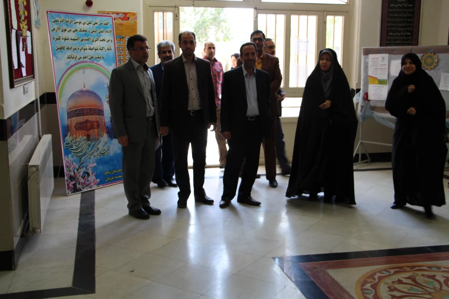 بازدید دکتر مجتبوی از مرکز دانشور نیشابور