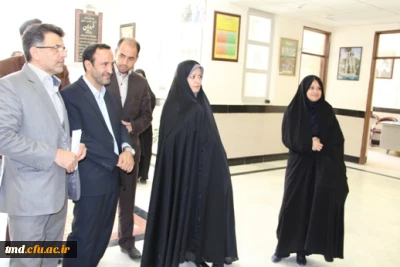 همزمان با برگزاری ترم تابستانی مرکز انجام شد : 
بازدید جناب آقای دکتر مجتبوی و سرکار خانم دکتر کاظمی