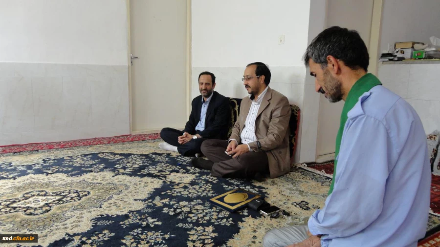 حضور در منزل آزاده سرافراز آقای سجادی مقدم