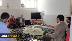 حضور در منزل آزاده سرافراز آقای سجادی مقدم