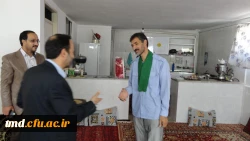 حضور در منزل آزاده سرافراز آقای سجادی مقدم