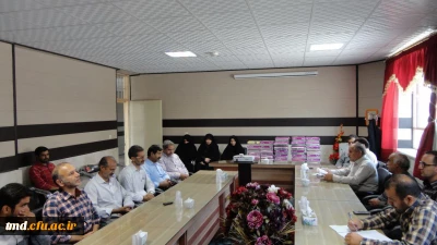 همزمان با میلاد مسعود حضرت علی بن موسی الرضا (ع) انجام شد : 
برگزاری مراسم روز کارمند