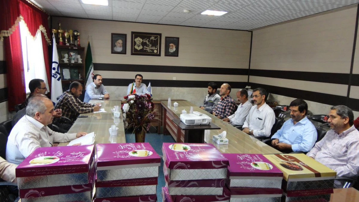 مراسم روز کارمند و میلاد حضرت علی بن موسی الرضا ( علیه السلام)