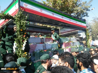 همراه و همدرد با امت شهید پرور نیشابور برگزار شد : 
حضور اساتید  ، کارکنان و دانشجویان مرکز آموزش عالی دانشور در استقبال از پیکرهای پاک مهاجرین الی الله ( جانباختگان حادثه منا)