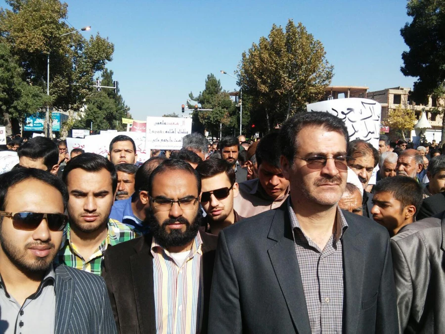 مراسم تشییع پیکر مهاجرین الی الله