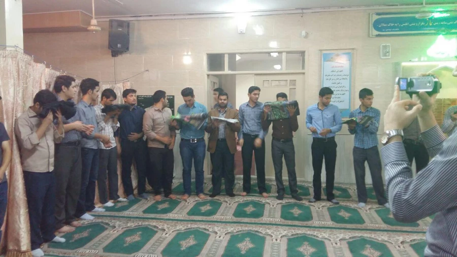 مراسم کتیبه گردانی و استقبال از ماه محرم