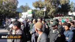 تشییع پیکر پاک شهید مدافع حرم شهید عزیز آبادی