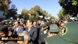 تشییع پیکر پاک شهید مدافع حرم شهید عزیز آبادی