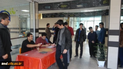 با حضور پر شور و نشاط دانشجویان برگزارشد : 
برگزاری انتخابات شورای صنفی رفاهی دانشجویان مرکز آموزش عالی دانشور