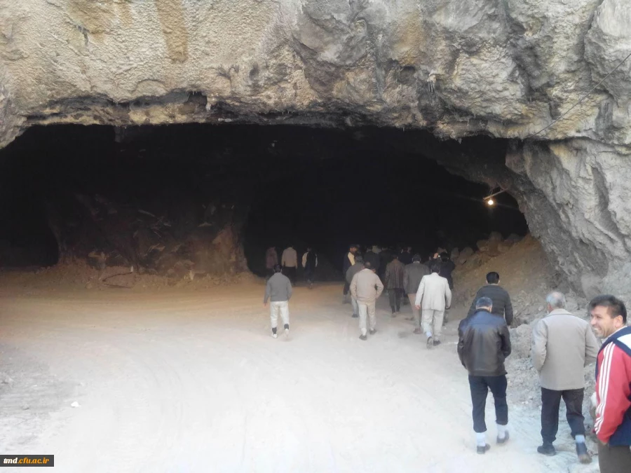 بازدید از معدن فیروزه
