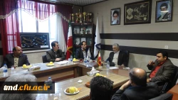 حضور دکتر مروی رئیس کمیسیون انرژی مجلس در محل مرکز دانشور